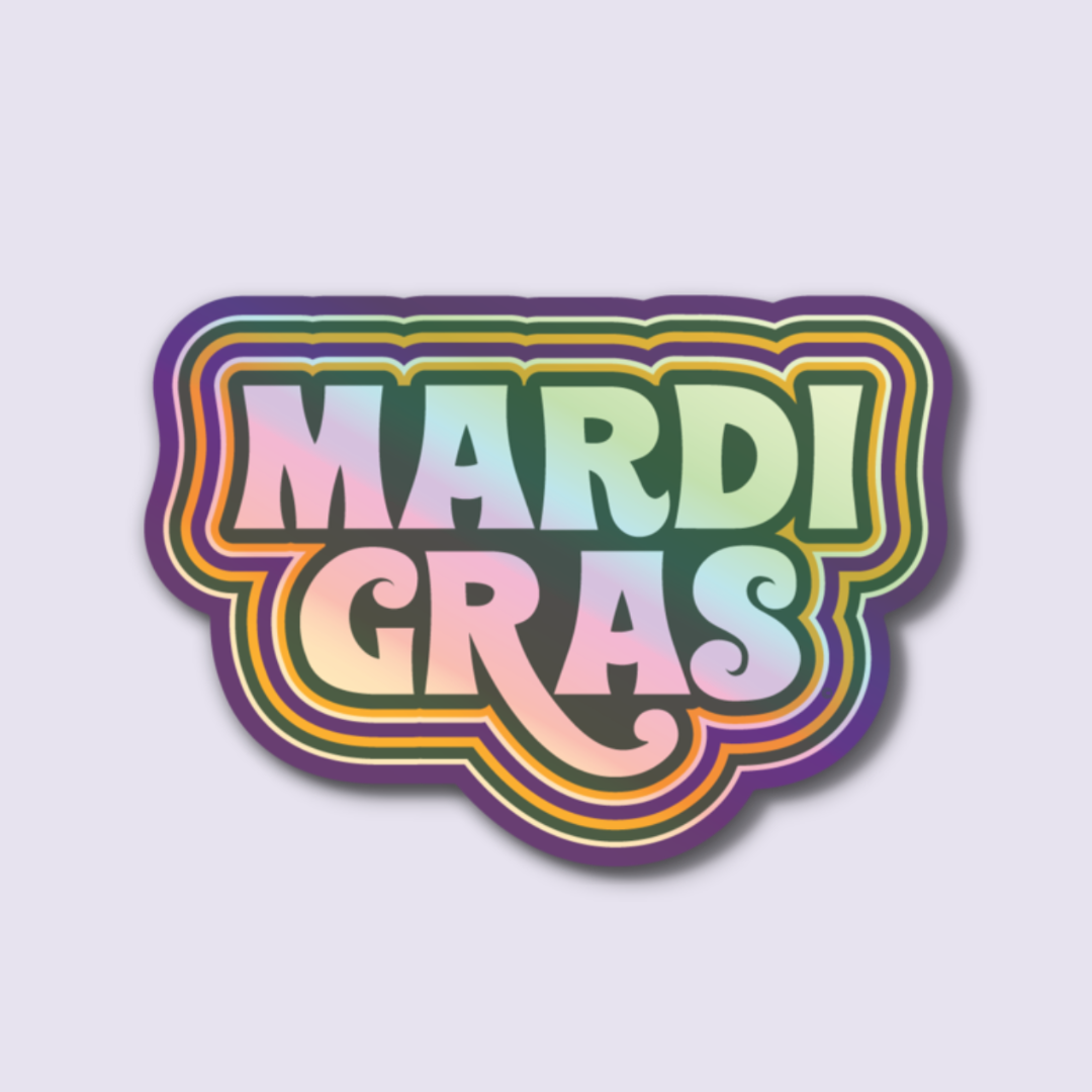 Mardi Gras Stickers