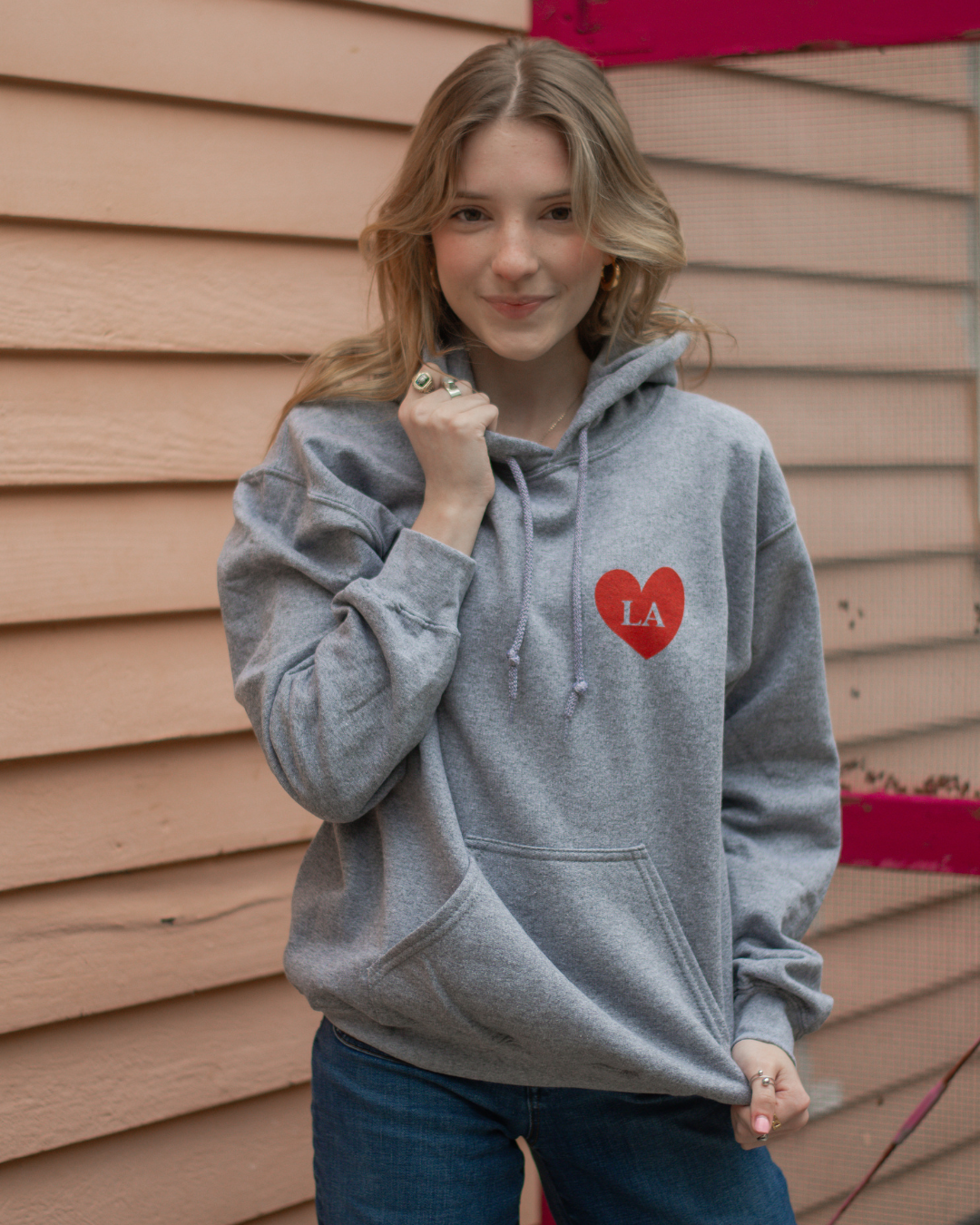 LA Heart Hoodie Sweatshirt