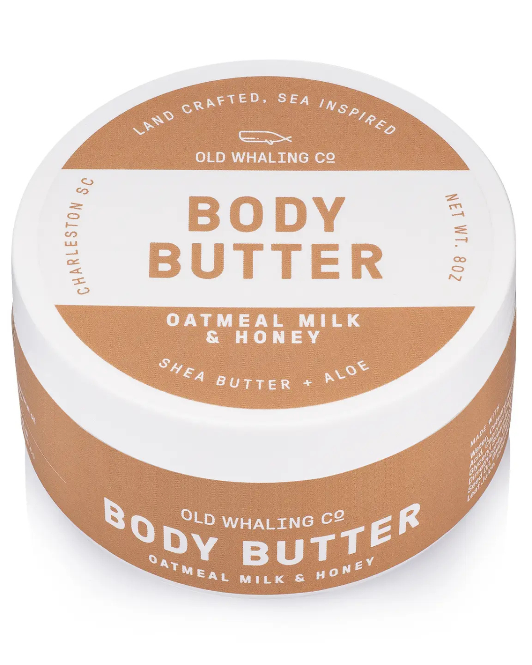 Oatmeal Milk + Honey Body Butter 8oz