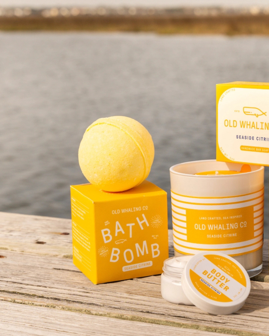 Seaside Citrine Bath Bomb