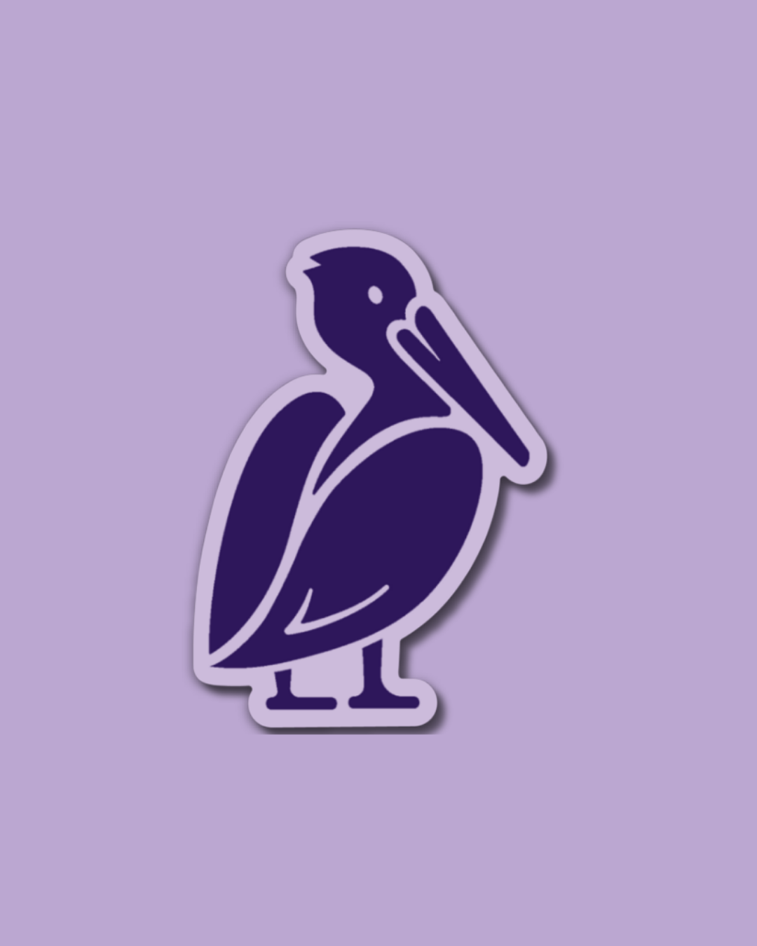 Petey the Pelican Logo  | Sticker