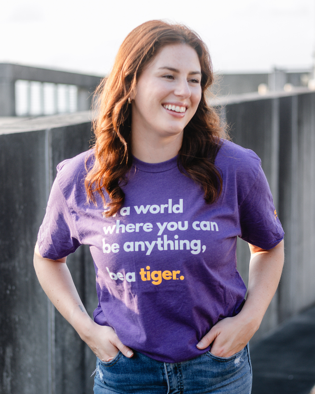 LSU Be A Tiger T-shirt