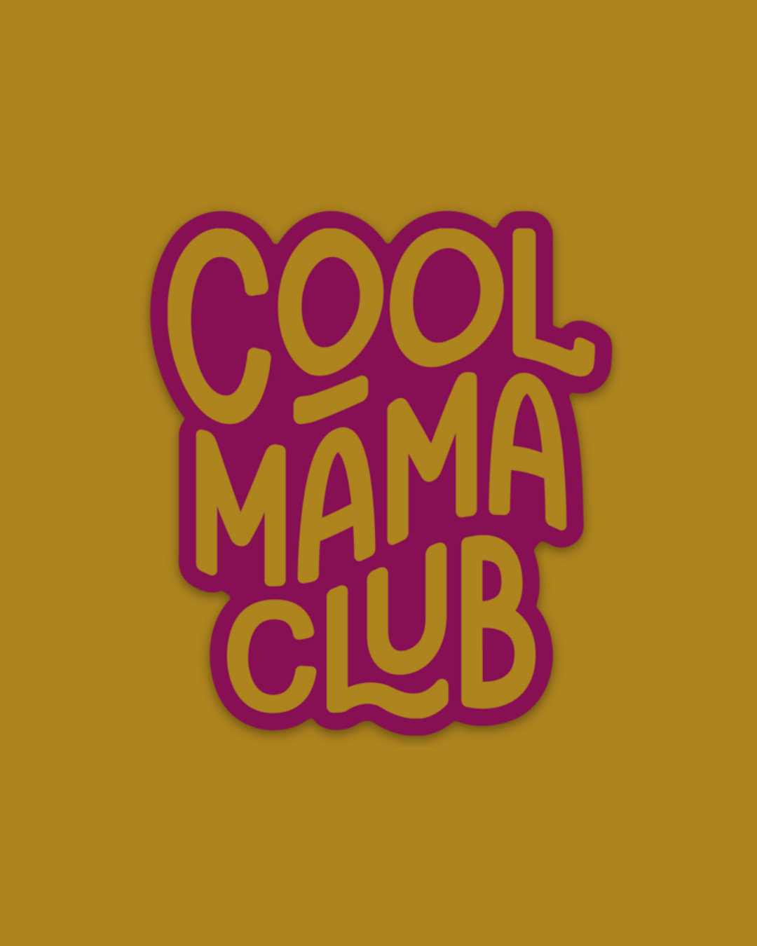 Cool Mama Club Sticker