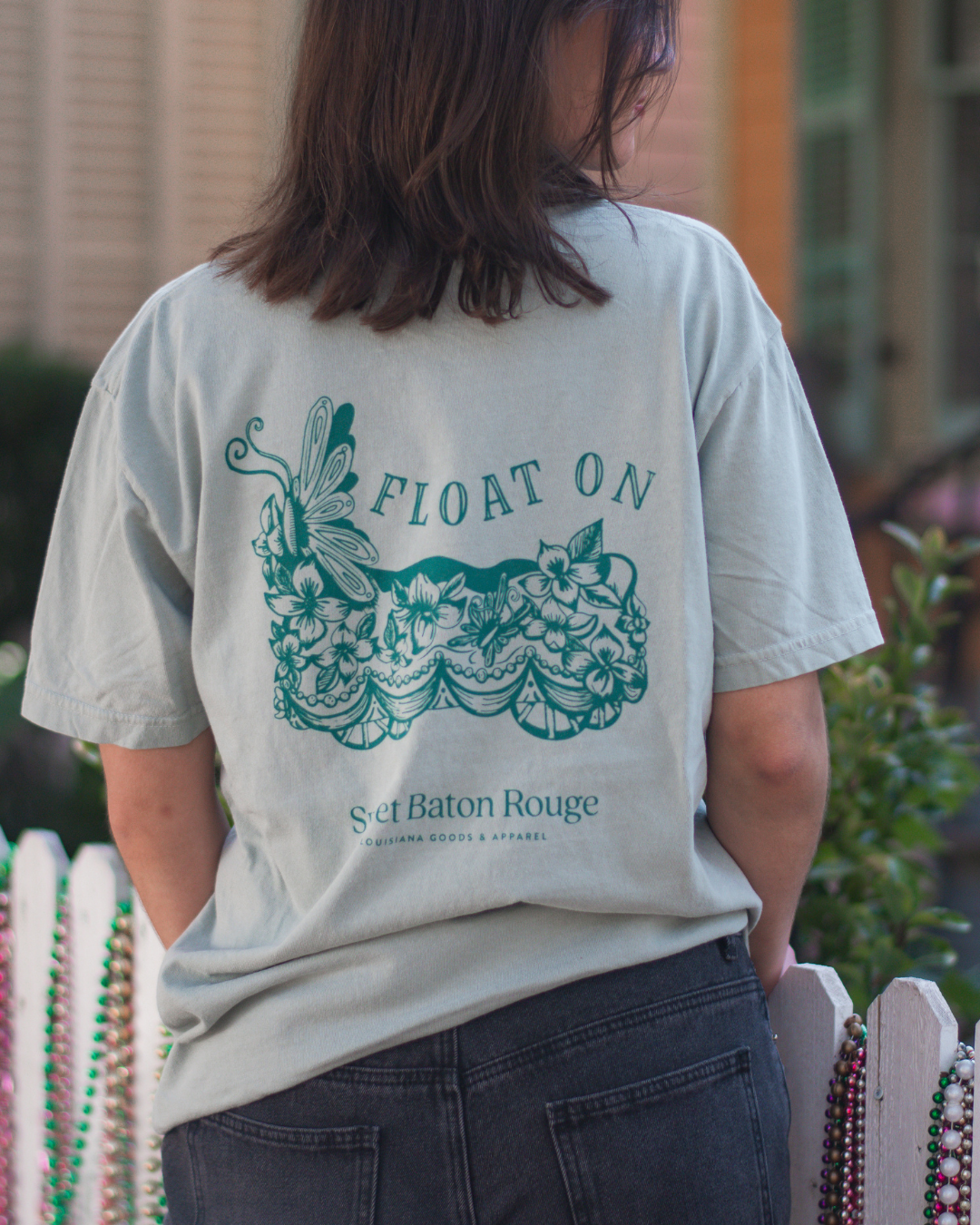 Float On Pocket T-Shirt | Mardi Gras Shirts