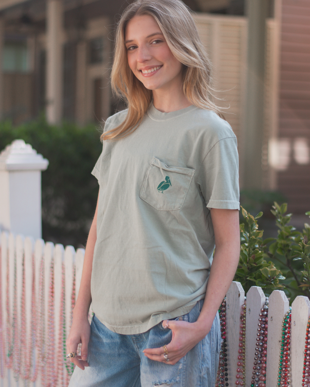 Float On Pocket T-Shirt | Mardi Gras Shirts