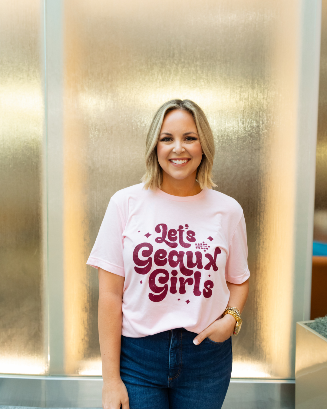 Let's Geaux Girls |  Geaux Pink