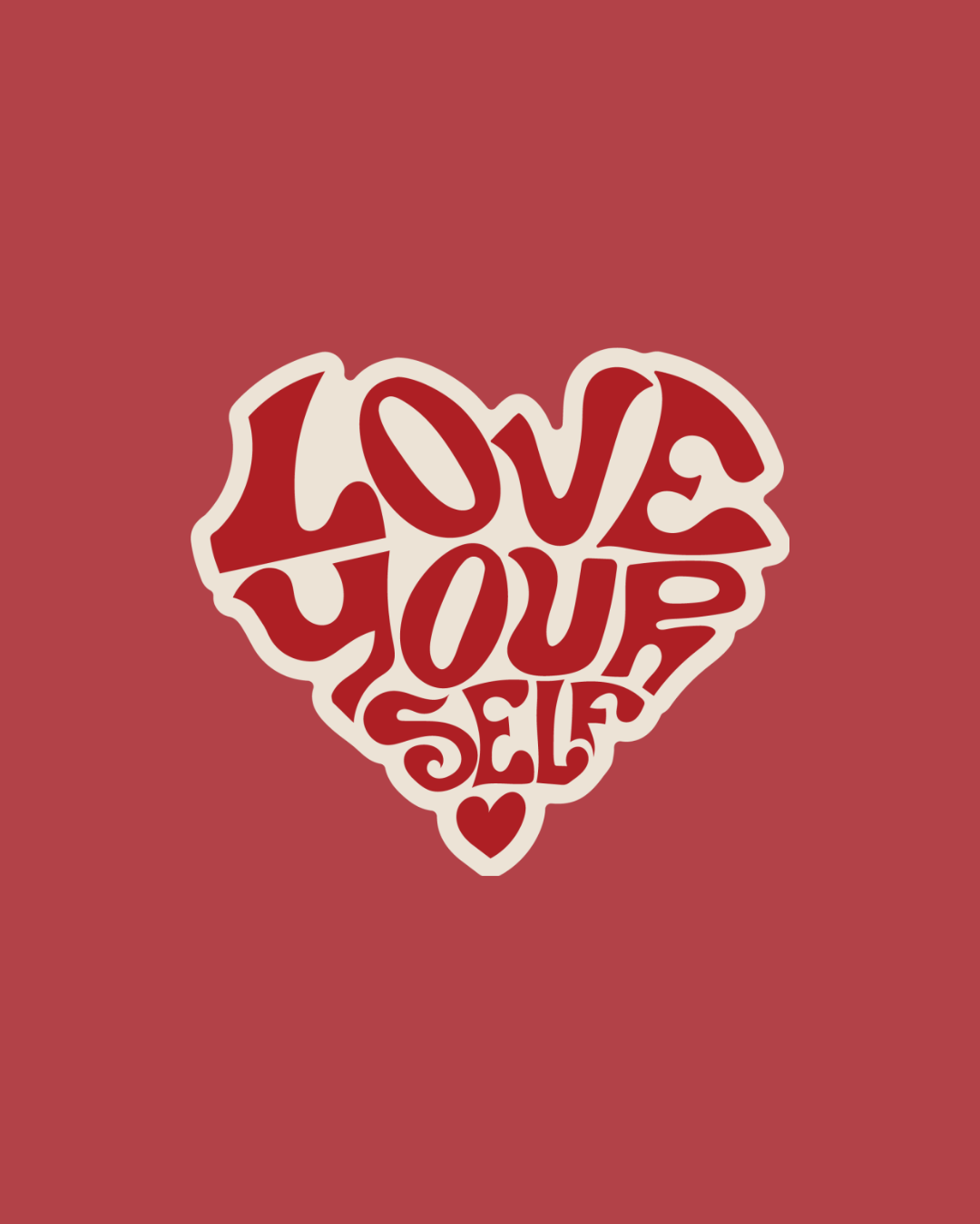 Love Yourself Sticker