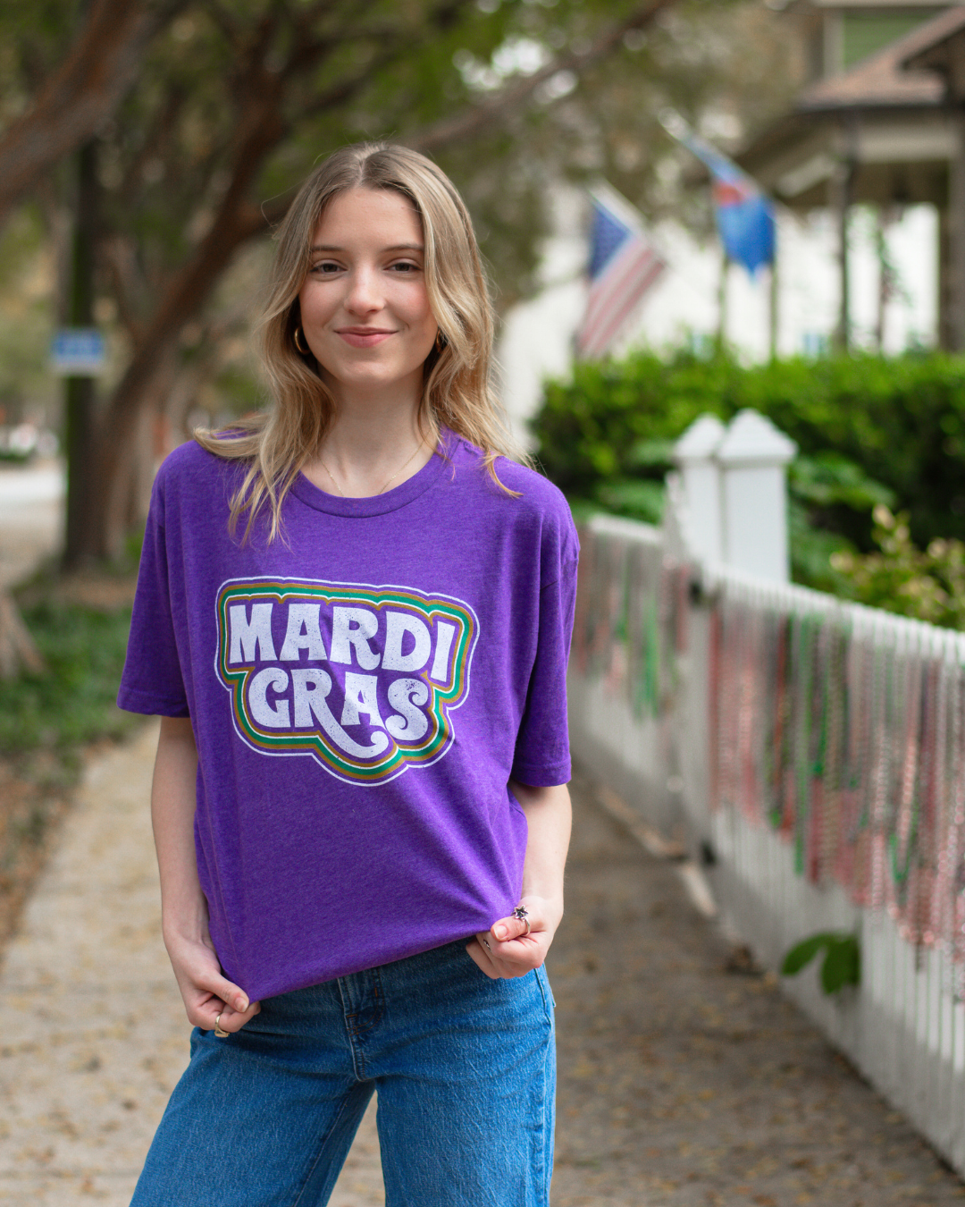 Groovy Mardi Gras©  | Mardi Gras Shirts