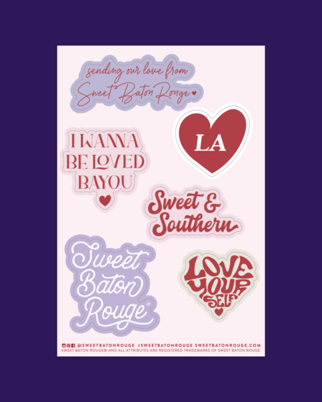 Valentines Day Sticker Set