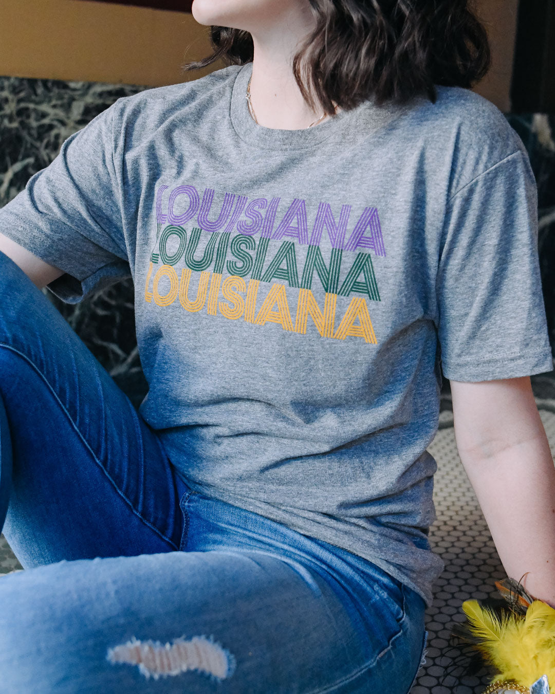 Louisiana Inline Mardi Gras  | Mardi Gras Shirts