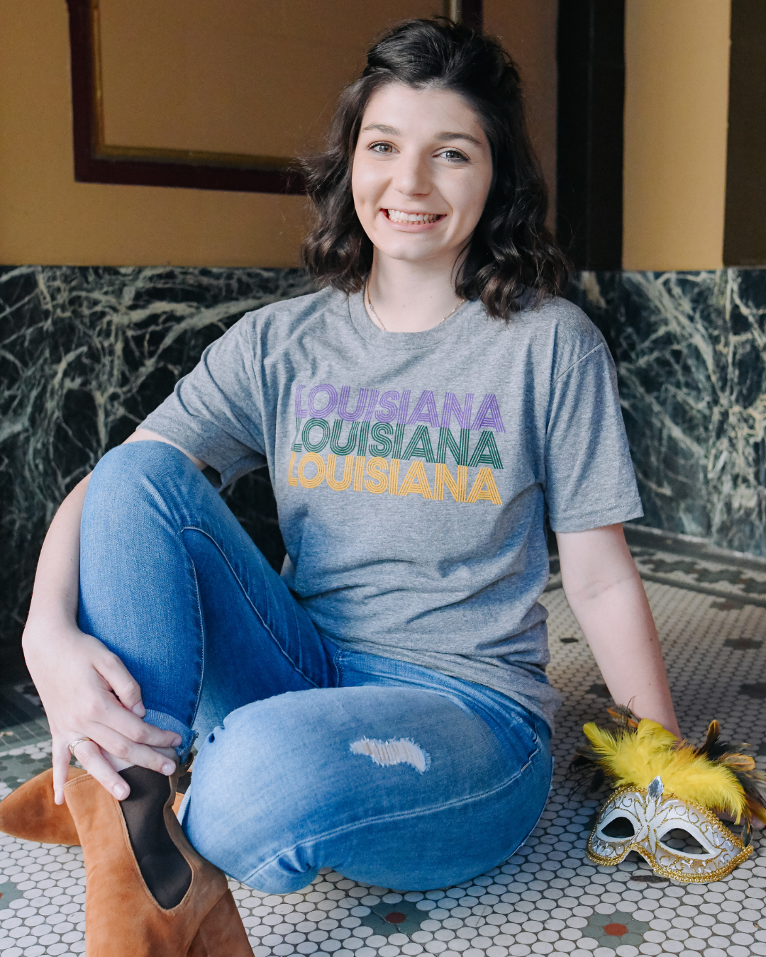 Louisiana Inline Mardi Gras  | Mardi Gras Shirts